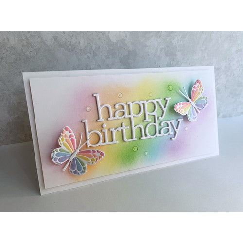 Simon Says Stamp! Simon Says Stamp Embossing Folder And Dies GRACEFUL BUTTERFLY SET sfd268 | color-code:ALT4