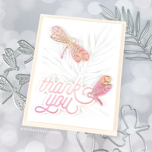 Simon Says Stamp! Simon Says Stamp DELIGHTFUL DRAGONFLIES Hot Foil Plates and Dies s773 | color-code:ALT5