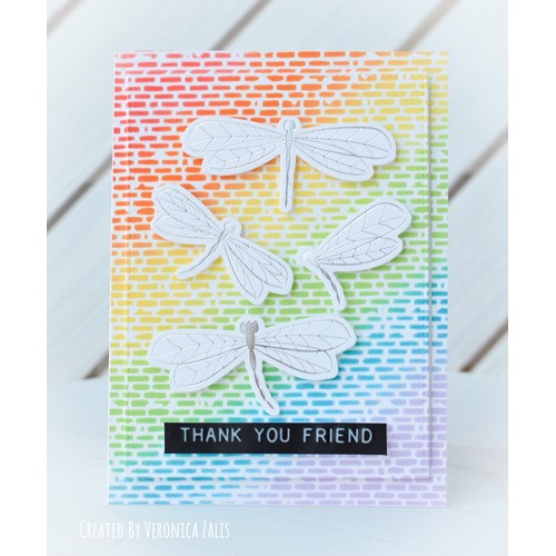 Simon Says Stamp! Simon Says Stamp DELIGHTFUL DRAGONFLIES Hot Foil Plates and Dies s773