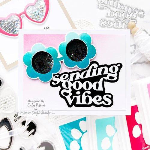Simon Says Stamp! Simon Says Stamp SENDING GOOD VIBES Wafer Dies sssd112630 | color-code:ALT1