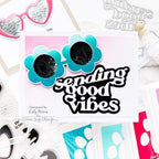 Simon Says Stamp! Simon Says Stamp SENDING GOOD VIBES Wafer Dies sssd112630 | color-code:ALT1