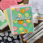 Simon Says Stamp! CZ Design Wafer Dies HELLO SUNSHINE czd172 Let's Chill