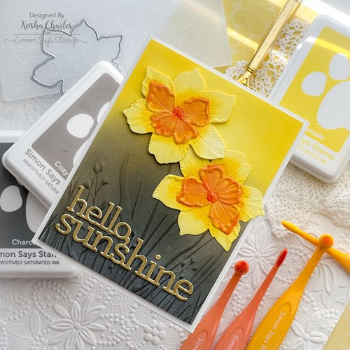 Simon Says Stamp! CZ Design Wafer Dies HELLO SUNSHINE czd172 Let's Chill