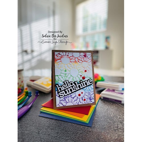 Simon Says Stamp! CZ Design Wafer Dies HELLO SUNSHINE czd172 Let's Chill | color-code:ALT14