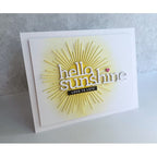 Simon Says Stamp! CZ Design Wafer Dies HELLO SUNSHINE czd172 Let's Chill | color-code:ALT5