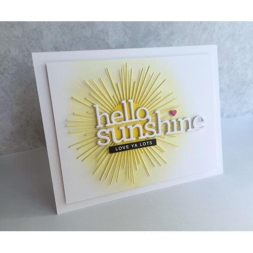 Simon Says Stamp! CZ Design Wafer Dies HELLO SUNSHINE czd172 Let's Chill | color-code:ALT5