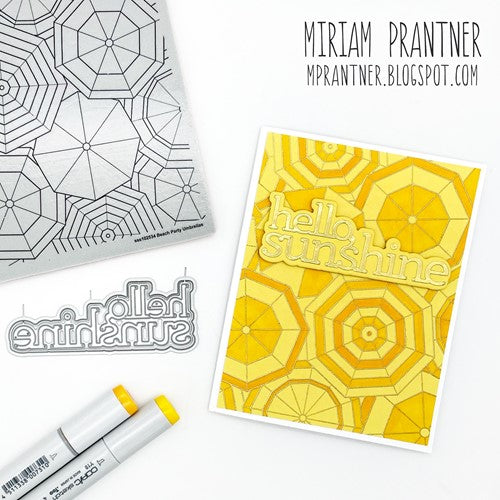 Simon Says Stamp! CZ Design Wafer Dies HELLO SUNSHINE czd172 Let's Chill | color-code:ALT7