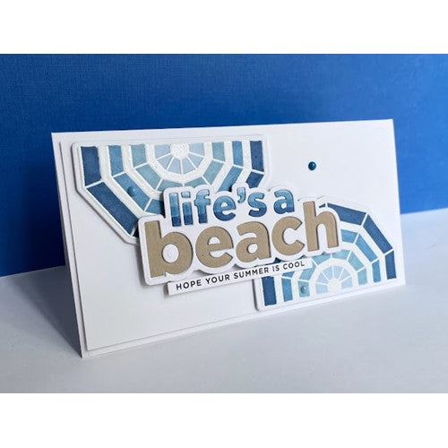 Simon Says Stamp! CZ Design Wafer Die LIFE'S A BEACH czd170 Let's Chill | color-code:ALT00