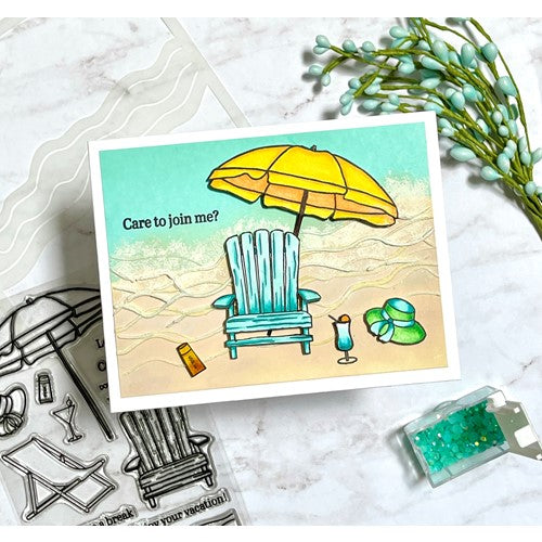 Simon Says Stamp! Simon Says Stamp Stencil SURF AND SAND ssst221629 | color-code:ALT3