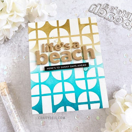 Simon Says Stamp! Simon Says Cling Stamps RETRO TILES sss102537 | color-code:ALT1