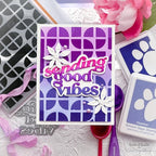 Simon Says Stamp! Simon Says Cling Stamps RETRO TILES sss102537