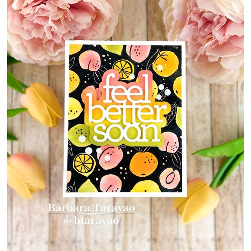 Simon Says Stamp! Simon Says Cling Stamps FRESH FRUIT sss102532 *