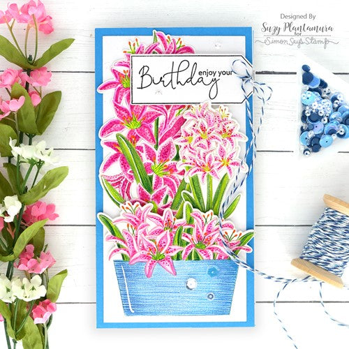 Simon Says Stamp! Simon Says Clear Stamps FLOWERS FOR YOU sss202476c | color-code:ALT1