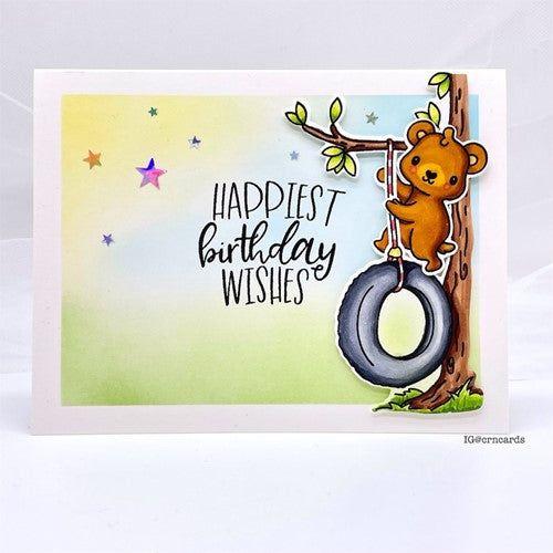 Simon Says Stamp! Simon Says Clear Stamps SOARING BIRTHDAY sss202538c