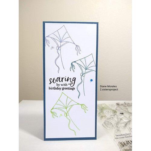 Simon Says Stamp! Simon Says Clear Stamps SOARING BIRTHDAY sss202538c