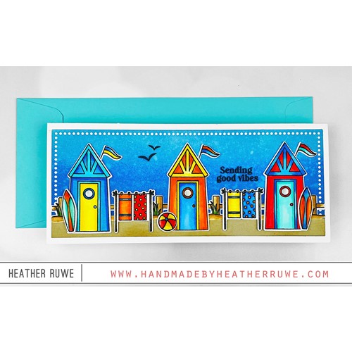 Simon Says Stamp! Simon Says Clear Stamps BEACH HUTS sss302536c | color-code:ALT4