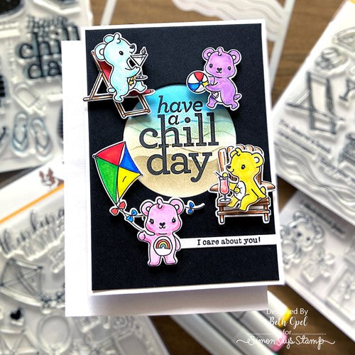 Simon Says Stamp! Simon Says Clear Stamps LET'S GET AWAY sss302533c