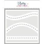 Simon Says Stamp! Pretty Pink Posh LAYERED ROADS Stencils