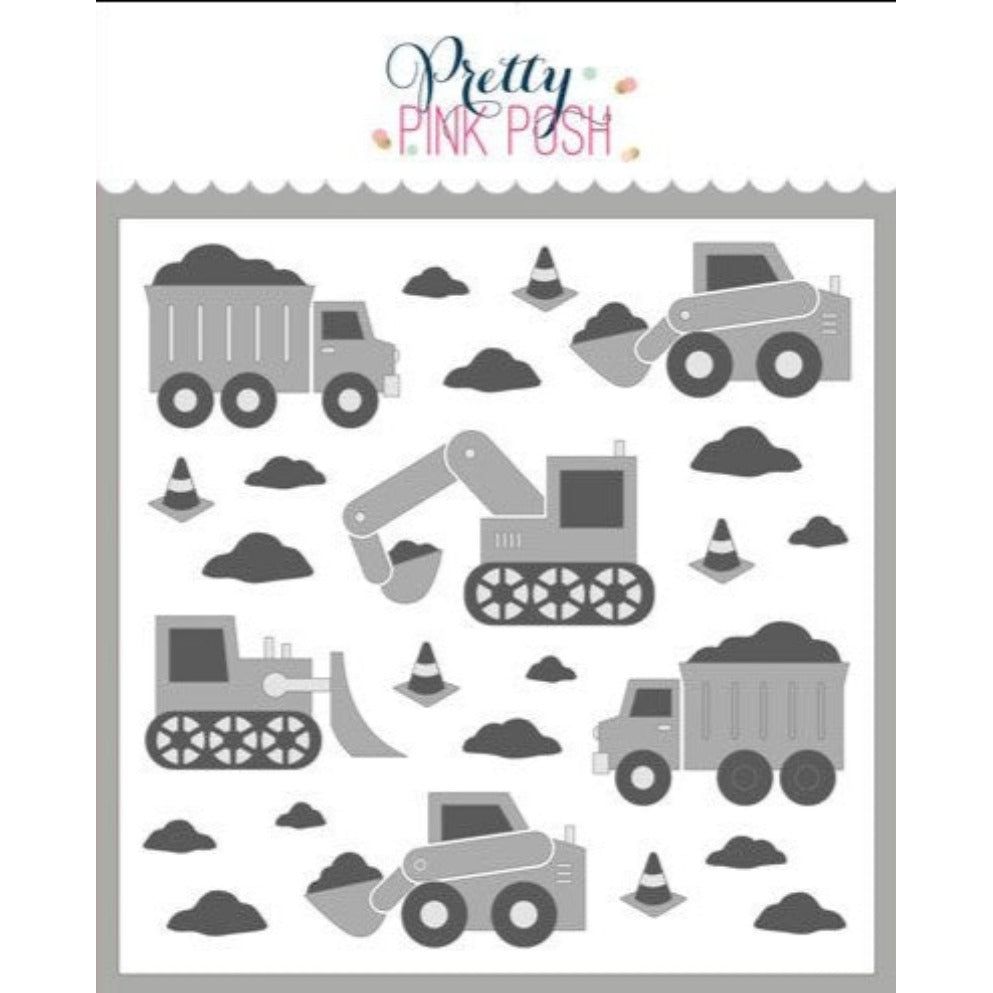 Simon Says Stamp! Pretty Pink Posh LAYERED CONSTRUCTION Stencils