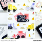 Simon Says Stamp! Pretty Pink Posh LAYERED CONSTRUCTION Stencils