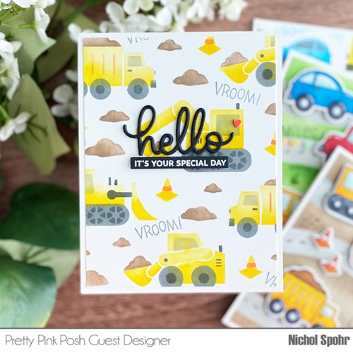 Simon Says Stamp! Pretty Pink Posh LAYERED CONSTRUCTION Stencils | color-code:ALT2