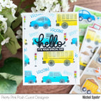 Simon Says Stamp! Pretty Pink Posh LAYERED CARS Stencils | color-code:ALT3