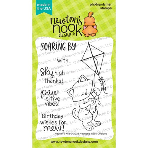 Simon Says Stamp! Newton's Nook Designs NEWTON'S KITE Clear Stamps NN2206S01