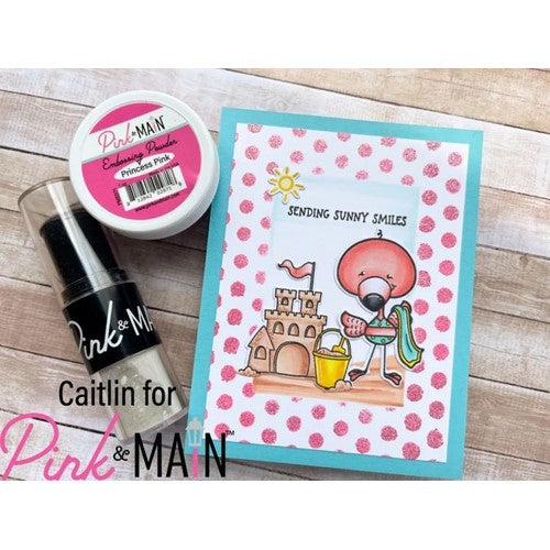 Simon Says Stamp! Pink and Main FLOCKS OF LOVE Clear Stamps PM0545