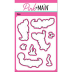 Simon Says Stamp! Pink and Main SMILE CROCODILE Dies PNM439