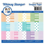 Simon Says Stamp! Whimsy Stamps MIX AND MATCH 1 6 x 6 Paper Pad WSDP37