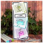 Simon Says Stamp! Whimsy Stamps MIX AND MATCH 1 6 x 6 Paper Pad WSDP37