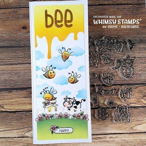 Simon Says Stamp! Whimsy Stamps BEE AWESOME Clear Stamps KHB191a