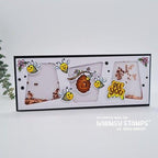 Simon Says Stamp! Whimsy Stamps BEE AWESOME Clear Stamps KHB191a