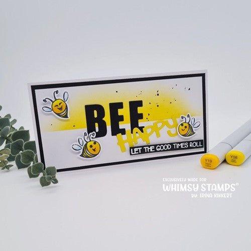Simon Says Stamp! Whimsy Stamps BEE AWESOME Clear Stamps KHB191a