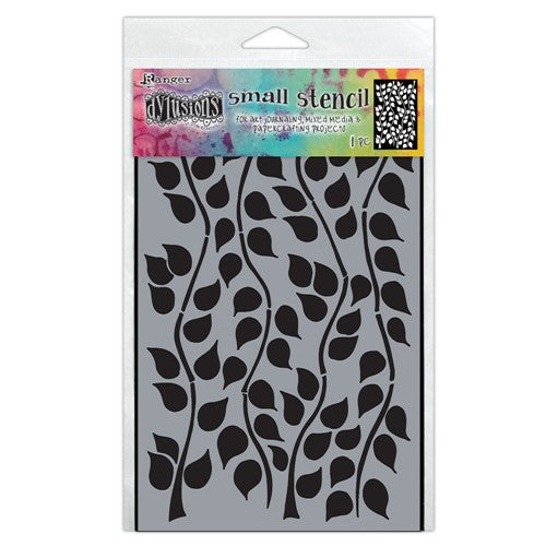 Simon Says Stamp! Dyan Reaveley Stencil SMALL LEAF IT OUT Dylusions Ranger dys79859