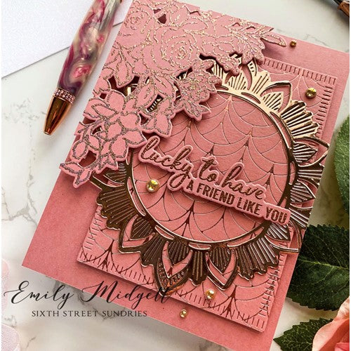 Simon Says Stamp! PinkFresh Studio HEART SMILES Die Set 160022 | color-code:ALT092