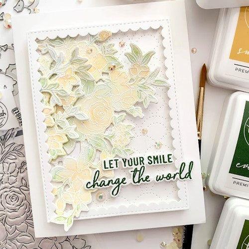 Simon Says Stamp! PinkFresh Studio FANCY ROSE BUNCH Clear Stamp Set 160122 | color-code:ALT02