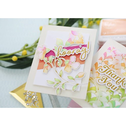 Simon Says Stamp! PinkFresh Studio FOLK FLORAL STEM Die 160522 | color-code:ALT01