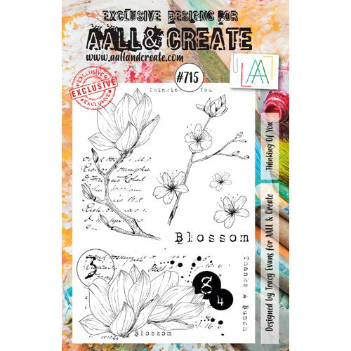 Simon Says Stamp! AALL & Create THINKING OF YOU A5 Clear Stamps aall715