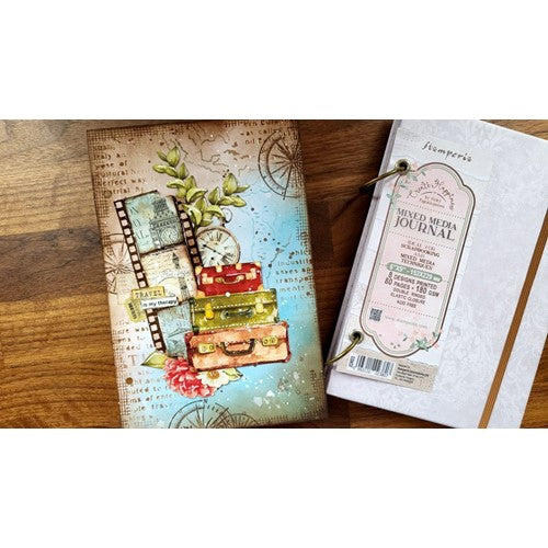 Simon Says Stamp! Stamperia CREATE HAPPINESS Ring Journal jch03 | color-code:ALT12