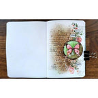 Simon Says Stamp! Stamperia CREATE HAPPINESS Mixed Media Journal A6 jch01a6