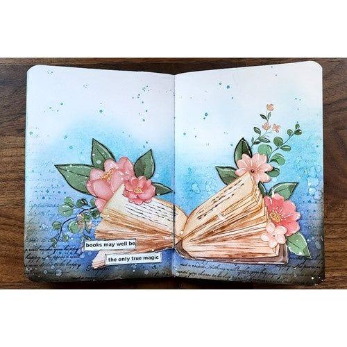 Simon Says Stamp! Stamperia CREATE HAPPINESS Mixed Media Journal A6 jch01a6