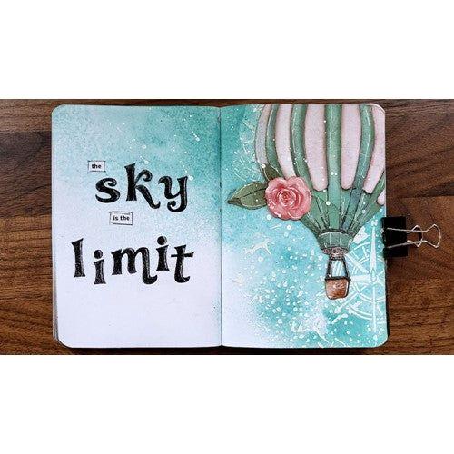 Simon Says Stamp! Stamperia CREATE HAPPINESS Mixed Media Journal A6 jch01a6