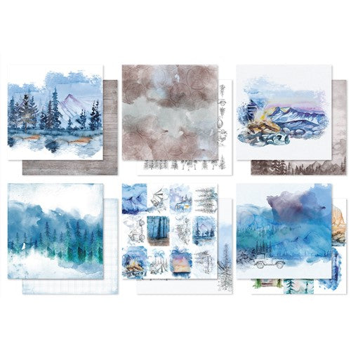Simon Says Stamp! Paper Rose FOREST TRIP 6x6 Paper Pack 26650