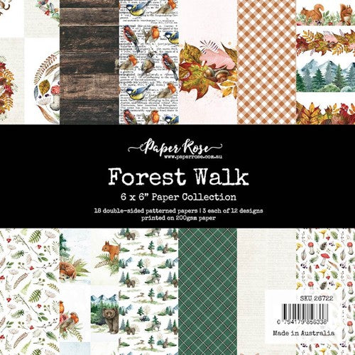 Simon Says Stamp! Paper Rose FOREST WALK 6x6 Paper Pack 26722