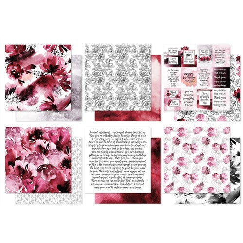 Paper Rose - 12 x 12 Collection Pack - Urban Garden