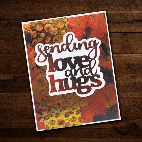 Simon Says Stamp! Paper Rose CRIMSON ROSE 6x6 Gold Foil Paper Pack 26623