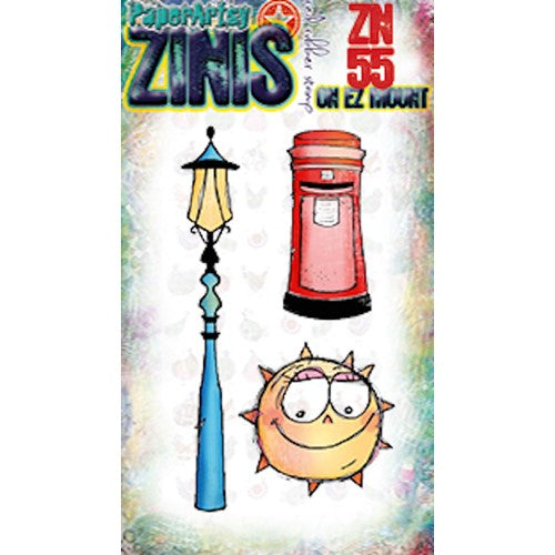 Simon Says Stamp! Paper Artsy ZINI 55 Cling Stamps zn55