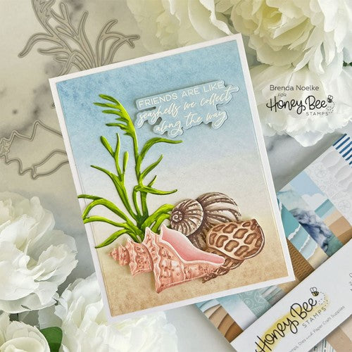 Simon Says Stamp! Honey Bee LOVELY LAYERS SEASHORE Dies hbds-llsea | color-code:ALT06