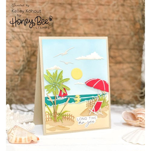 Simon Says Stamp! Honey Bee SHORELINE SCENE BUILDER Dies hbds-shrsb | color-code:ALT05